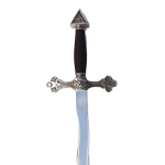 Épée Mason flamboyante en argent