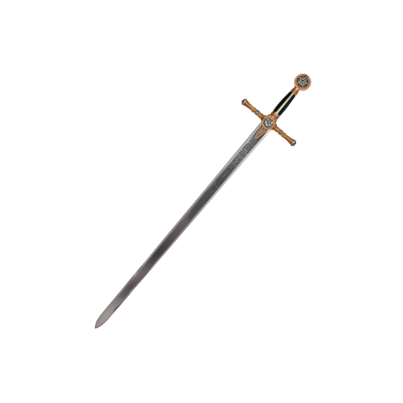 HISTORIC PLATED MASONIC SWORD