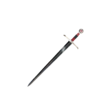 ESPADA MEDIEVAL CABALLEROS DEL CIELO ACABADO NEGROORO. REF. 289V