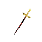 ABRECARTAS MINI ESPADA CABALLEROS TEMPLARIOS ORO