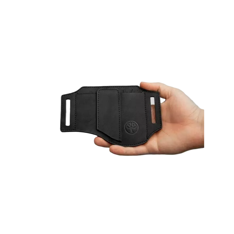 Böker Solingen ED-Tres canivete de couro preto