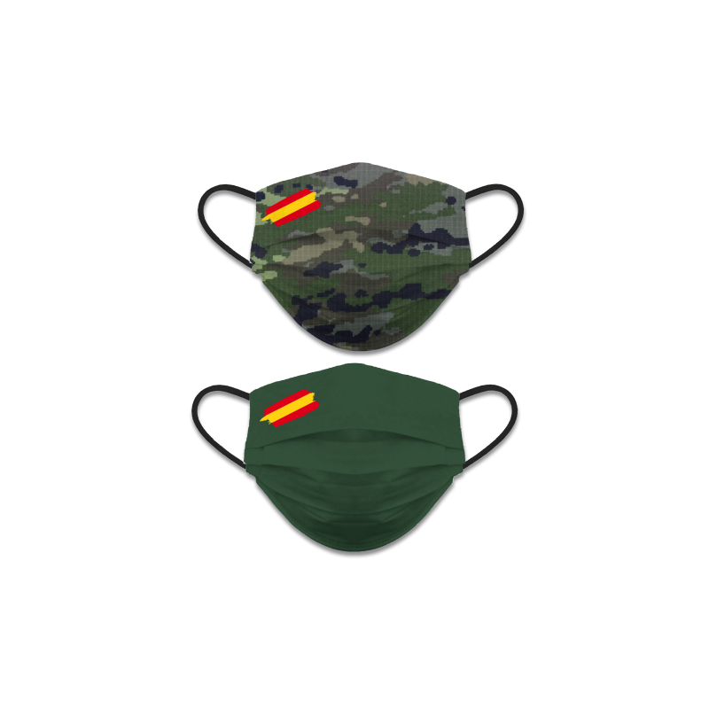 MASQUE RÉVERSIBLE, CAMOUFLAGE