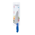 3 CLAVELES BLUE PROFLEX KITCHEN KNIVES