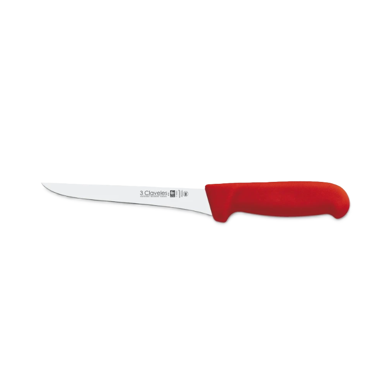 CUCHILLO DESHUESAR PROFLEX ROJO 1
