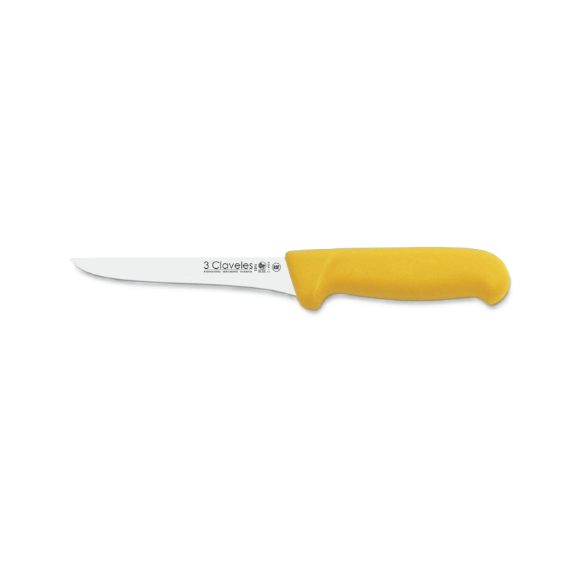 CUCHILLO DESHUESAR POLIPROPILENO AMARILLO 3