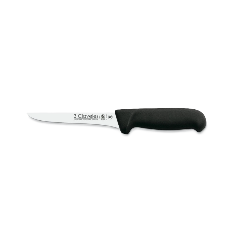CUCHILLO DESHUESAR POLIPROPILENO NEGRO 2