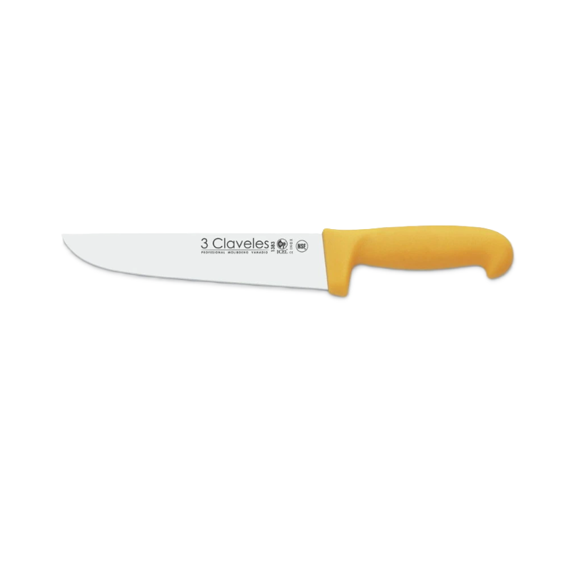 3 CLAVELES POLYPROPYLENE KNIVES OF BUTCHER