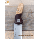 Coltello da Nieto Coyote in legno naturale betulla riccia