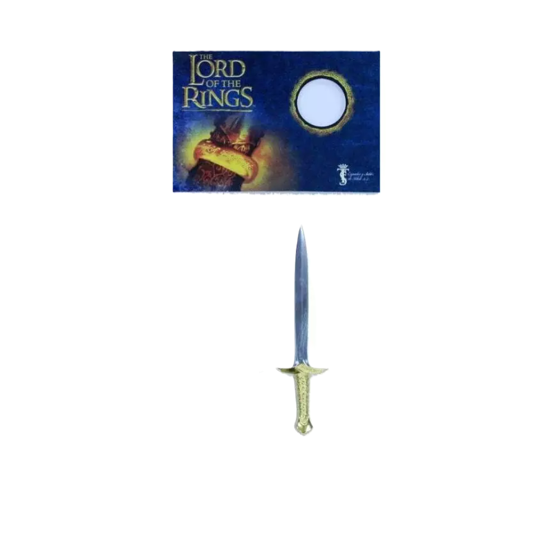 MINI ÉPÉE STING OR DE LA SAGA DU SEIGNEUR DES ANNEAUX