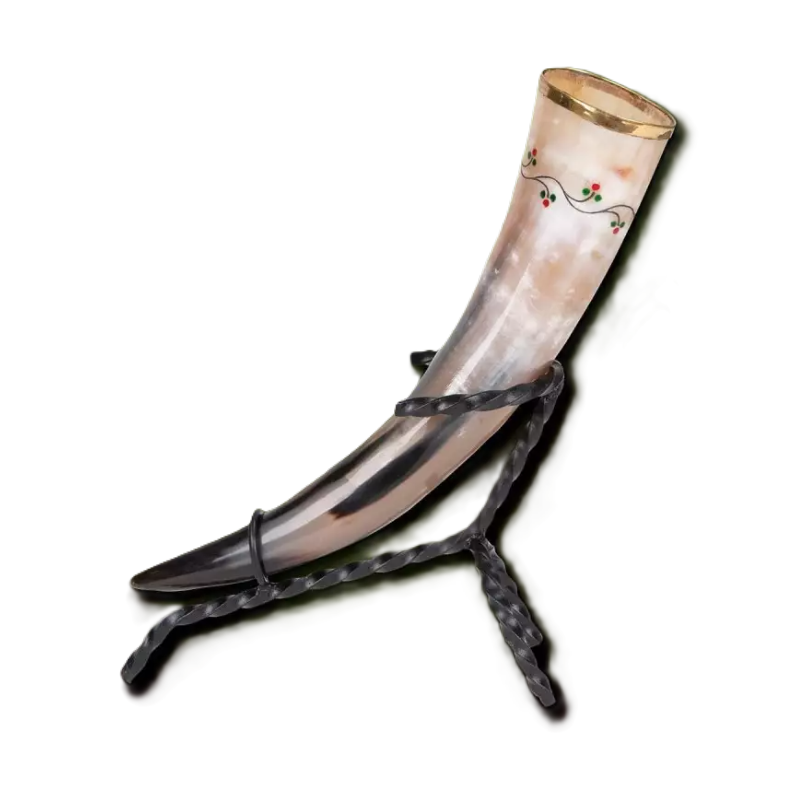 SOPORTE DE HIERRO PARA CUERNO