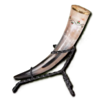 STÄNDER AUS EISERNEM HORN