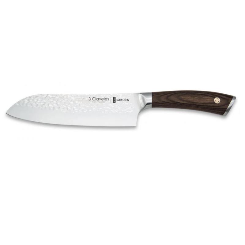 Sakura 3 Claveles Faca Santoku