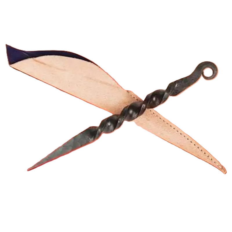 TWISTED IRON BODICE DAGGER