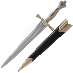 SILVER HILTED DAGGER