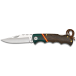 Coltello Albainox in Legno Misto con Bandiera Spagnola