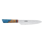 KLEINES GYUTO TOKISU MESSER Damastklinge