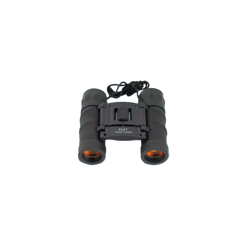 BINOCULARS WITH RUBY LENSES 8 X 21