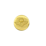 Metal button for uniform EJERCITO DEL AIRE