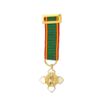 Medalha de Mérito Policial em Miniatura BRANCO