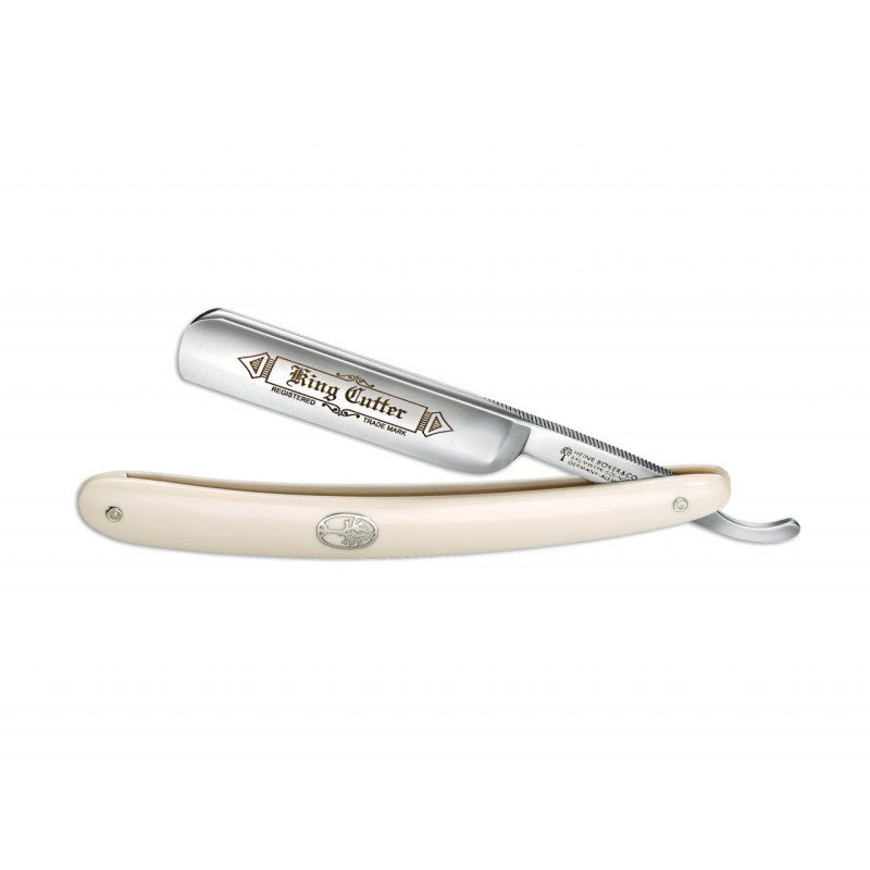 Rasoio da barbiere tedesco BÖKER KING CUTTER WHITE 58