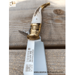 Sevillana Messer Joker Hirschgeweih Blatt 11cm