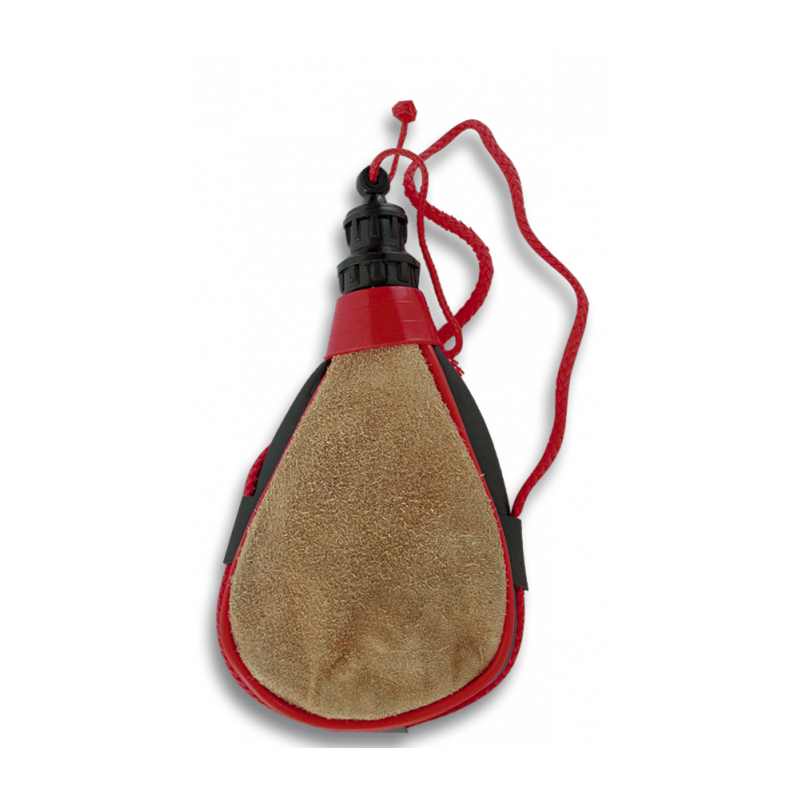 LEATHER STRAIGHT HUNTING CANTEEN