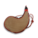 LEATHER CURVED HUNTING CANTEEN