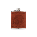 DOG STAINLESS STEEL HIP FLASK