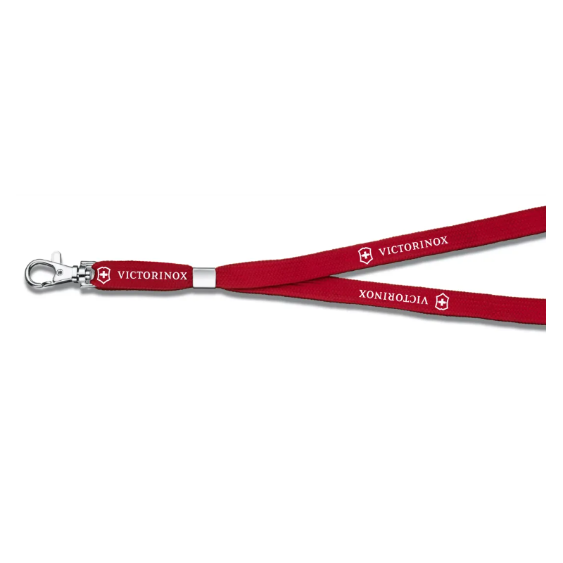 CORREA ROJA VICTORINOX CON MOSQUETON 41879