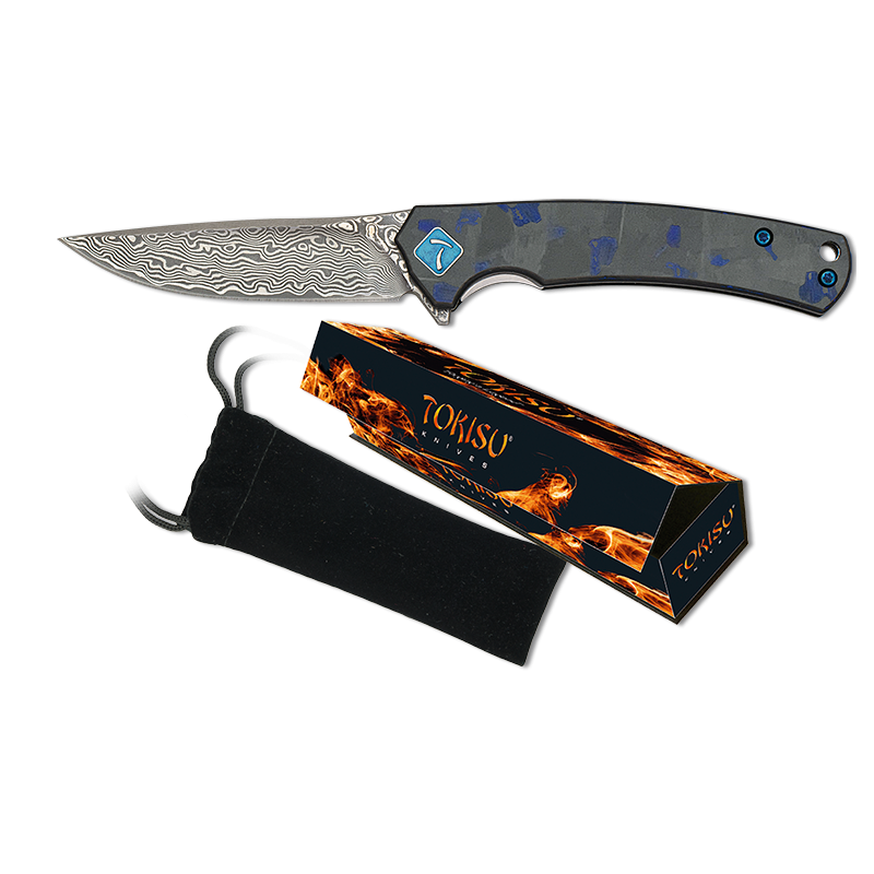 Tokisu Stahl Damastmesser 18886
