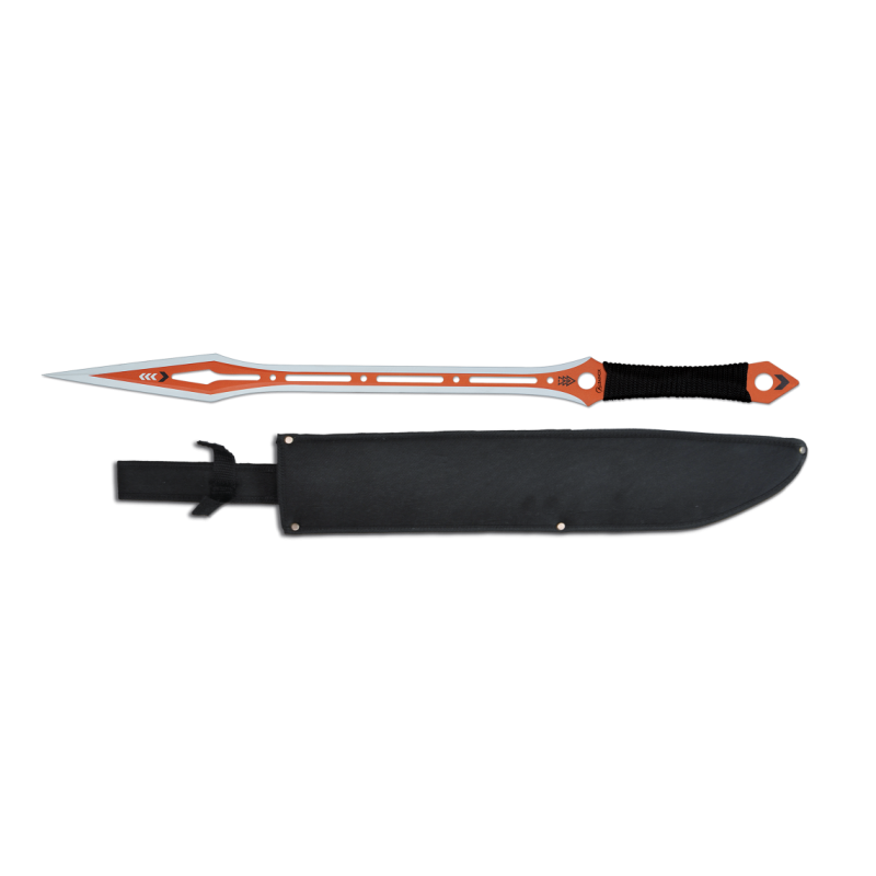 Albainox Machete Arancio e Bianco