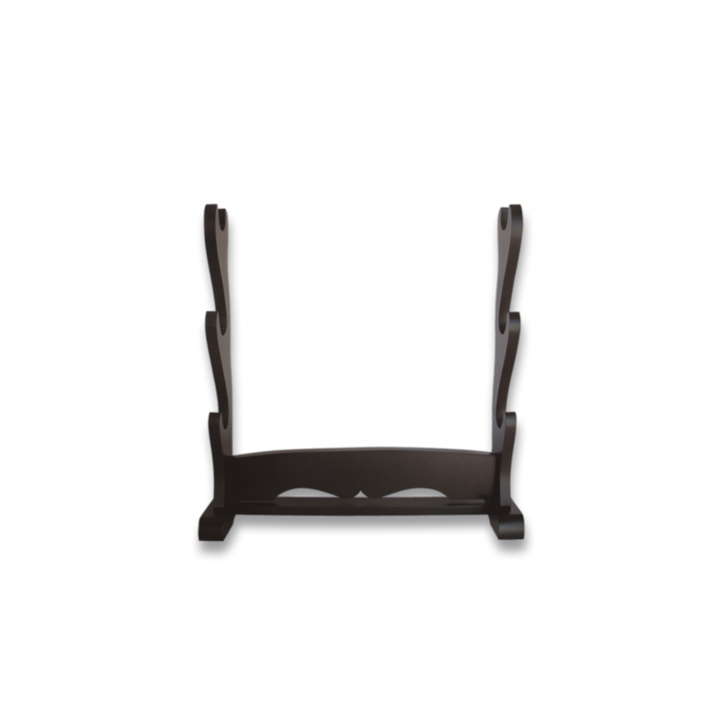 WOOD STAND FOR 3 SAMURAIS