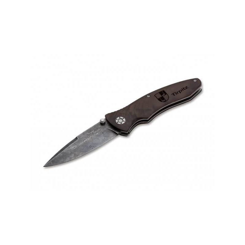 Taschenmesser Böker Solingen Tirpitz Damastholz