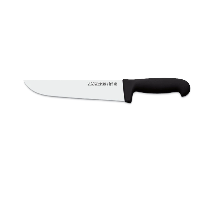 CUCHILLO CARNICERO INOXIDABLE NEGRO 2