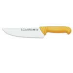 COLTELLO DA MACELLAIO MANICO GIALLO 3