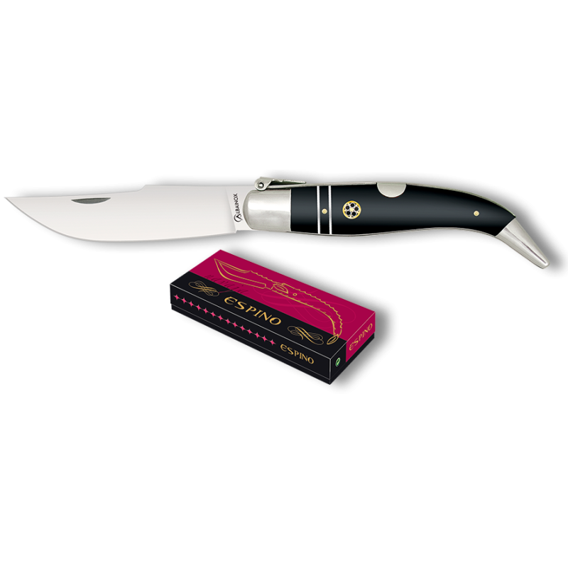 Lame de couteau à carreaux noirs : 9,5 cm