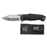 Navaja Táctica K25 Negra con detalles Reflectantes