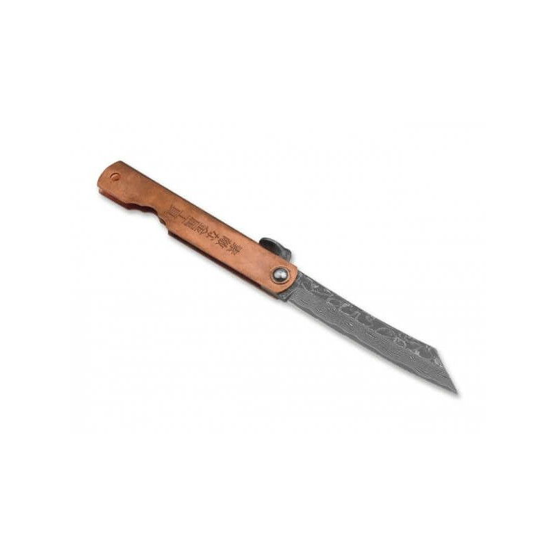 Coltello Rasoio Fig Rogane Damasco