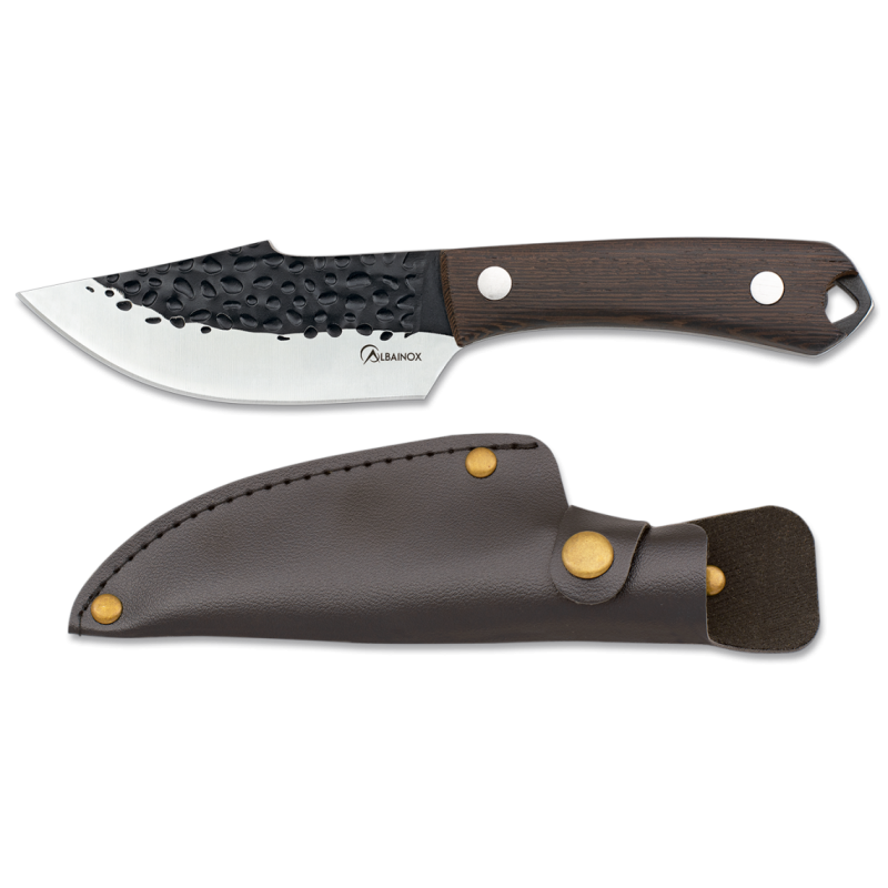 Coltello Monte Albainox Effetto Forgiato