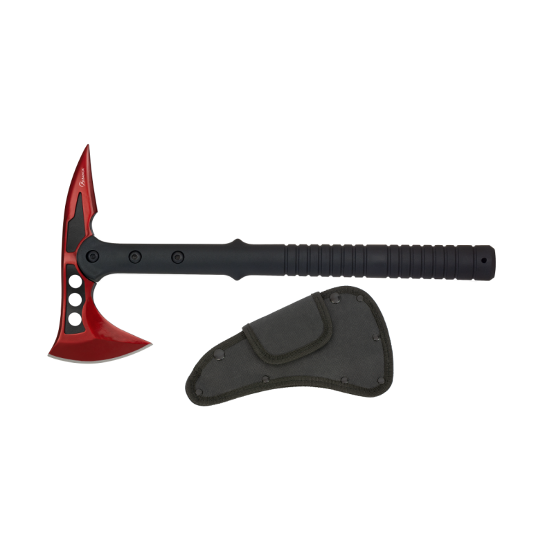 Hacha Fibra Negra / roja Albainox