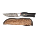 Cuchillo Albainox Ébano y Acero Damasco