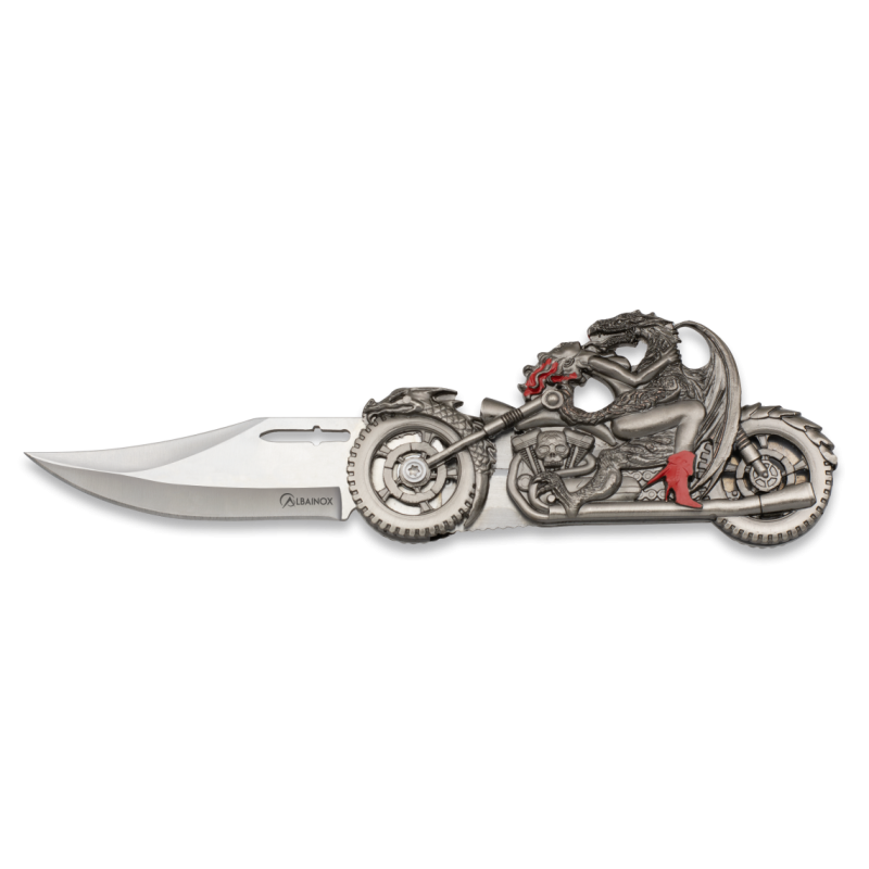 Albainox Coltello Moto Dragon-Girl
