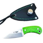 Cuchillo Cudeman Yoda Juma Verde Funda Cuero