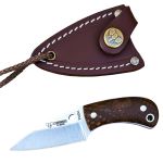 Cuchillo Cudeman Yoda Juma Marrón y Funda de Cuero