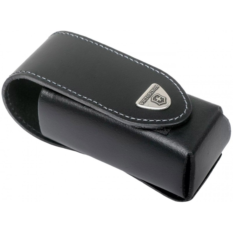 COUVRE-CEINTURE EN CUIR NOIR VICTORINOX - SWISS-TOOL PLUS 40833.L