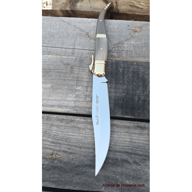 CURRO-T Muela Couteau Bois de taureau