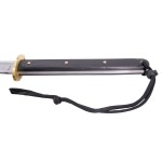 Katana funzionale affilata, acciaio al carbonio 1065.