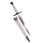 Réplique miniature épée en argent poignard Geralt de Riv (The Witcher)