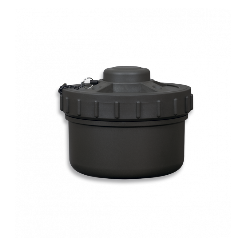 CO2-Mine. WASSER / STAUB. Farbe: schwarz 16cm