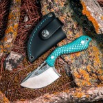 COUTEAU CUDEMAN PYRANA JUMA BLEU 184-JA